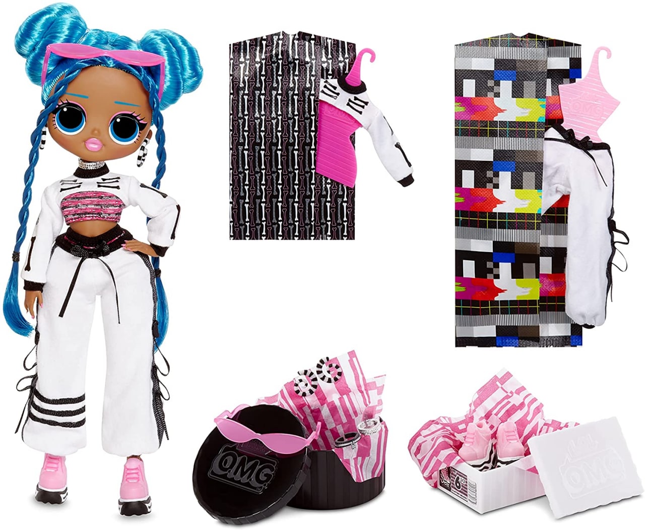 LOL Surprise OMG Fashion Doll 2-Pack ROLLER CHICK & CHILLAX