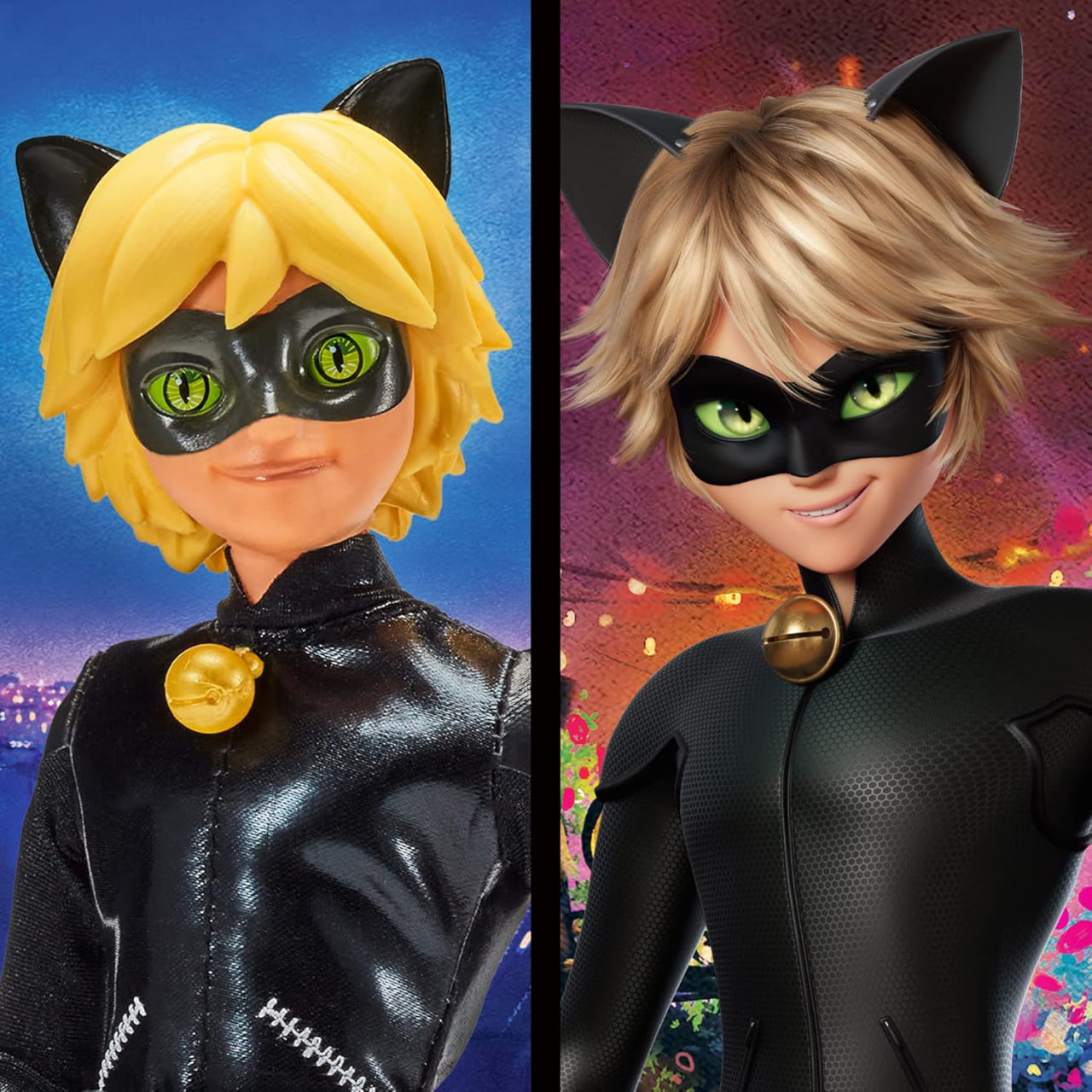 Эксклюзивная Кукла Miraculous Супер Кот Нуар Адриан Агрест Miraculous Ladybug Noir Movie