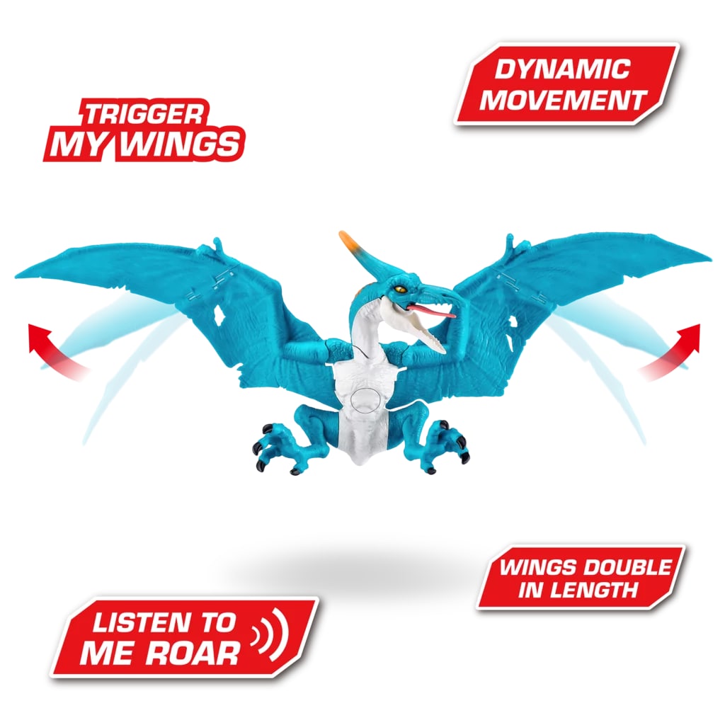 Набор из 2-х интерактивных динозавров Robo Alive Dino Action от ZURU