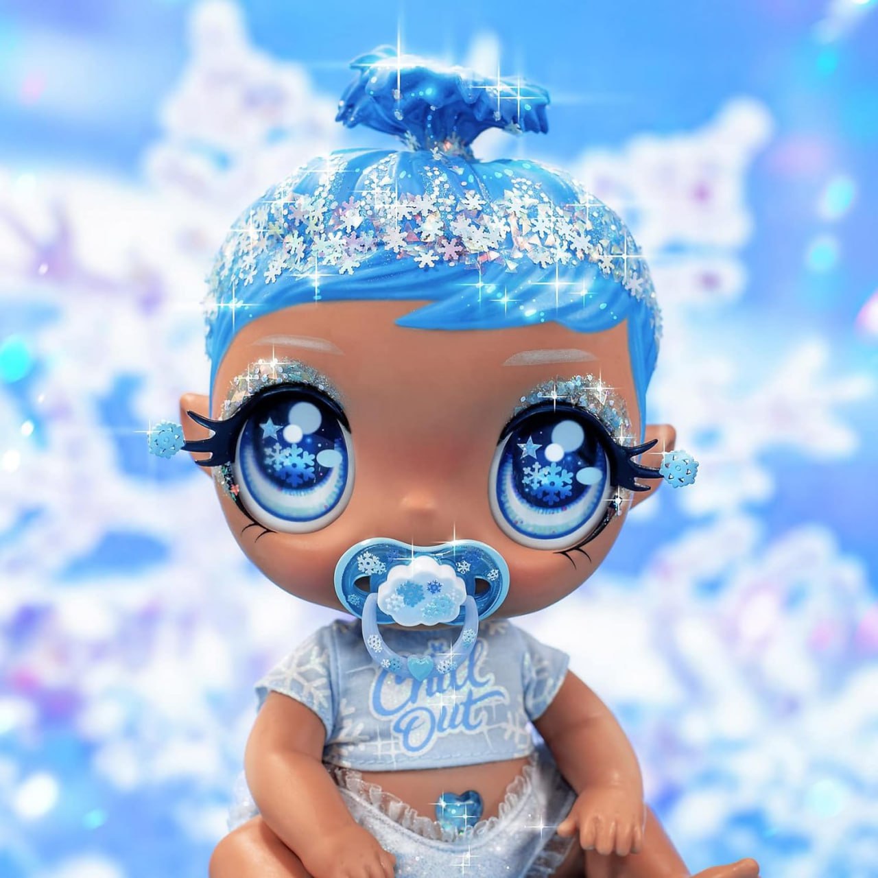 Кукла Glitter Babyz Snowflake Снежинка